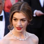 Anne Hathaway at the red carpet event.