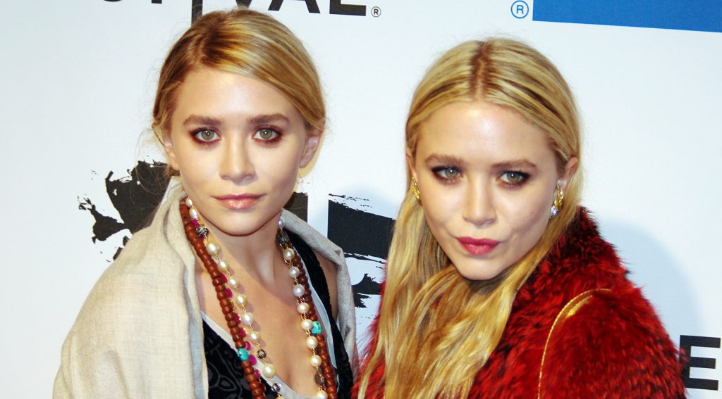The Olsen Twins at an event.