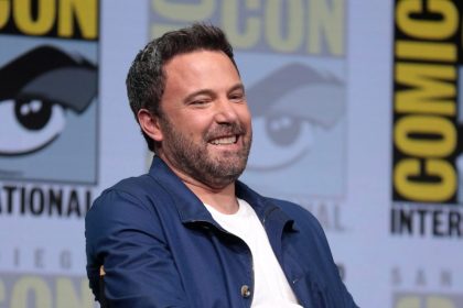 Ben Affleck at the press conference.