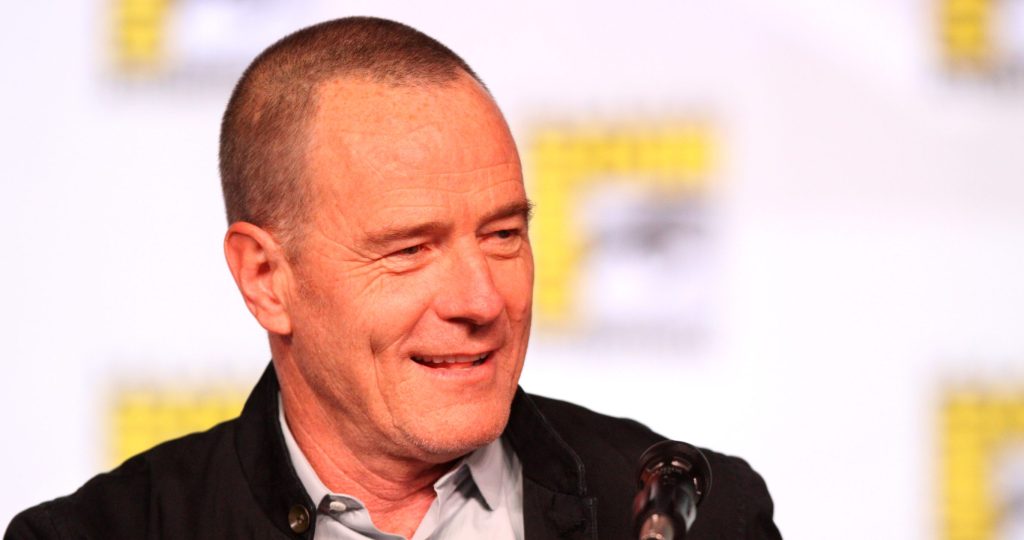 Bryan Cranston at the press conference.