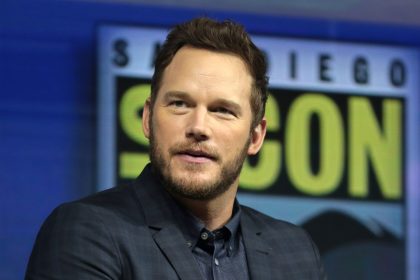 Chris Pratt at the press conference.