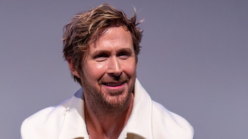 Ryan Gosling at the press conference.