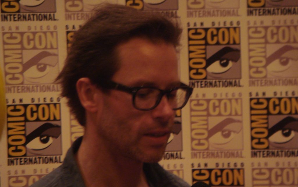 Guy Pearce at the press conference.