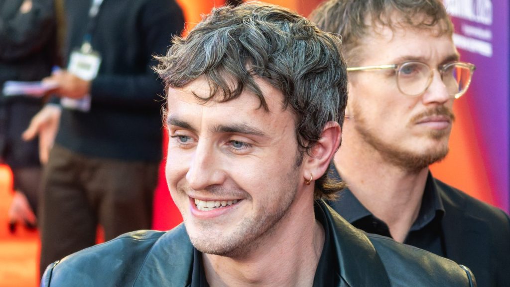 Paul Mescal at an event.