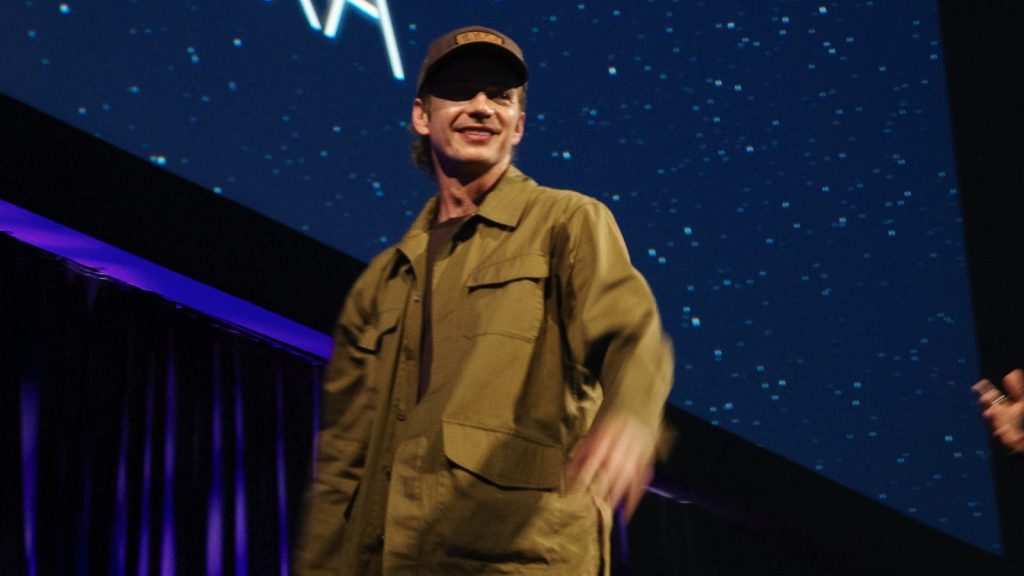 Hayden Christensen at the film premiere.