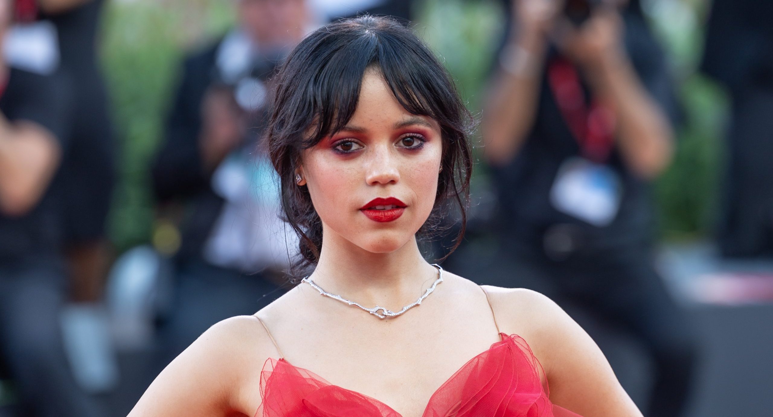 Jenna Ortega at an event.
