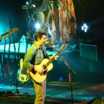 John Mayer performing live.