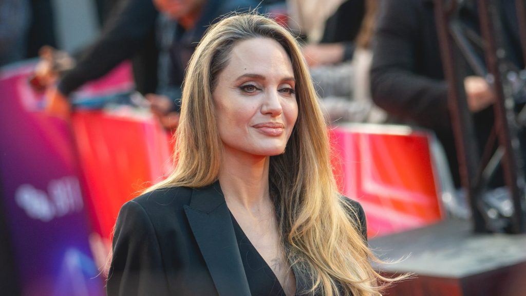 Angelina Jolie at an event.