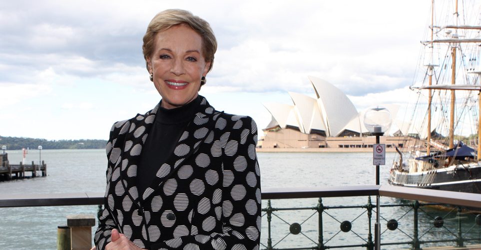 Julie Andrews at an event.