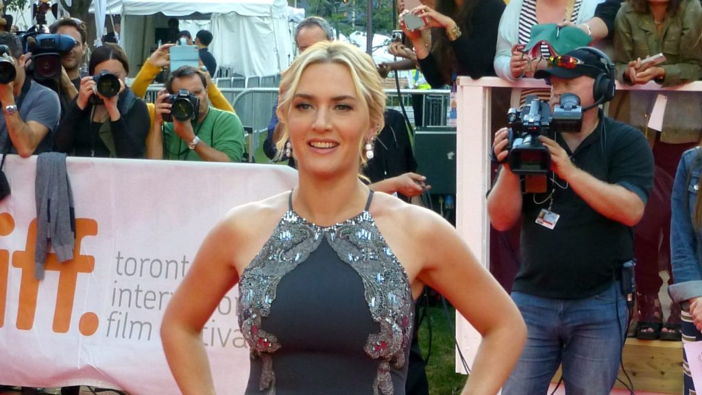 Kate Winslet at the red carpet event.