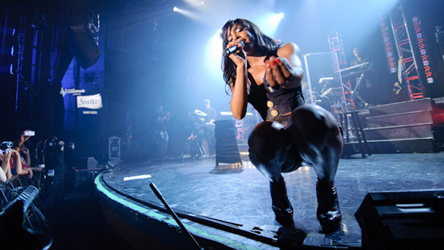 Kelly Rowland at the concert.