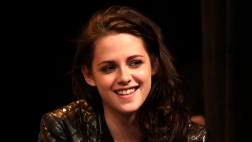 Kristen Stewart at the press conference.