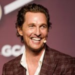 Matthew McConaughey at the press conference.