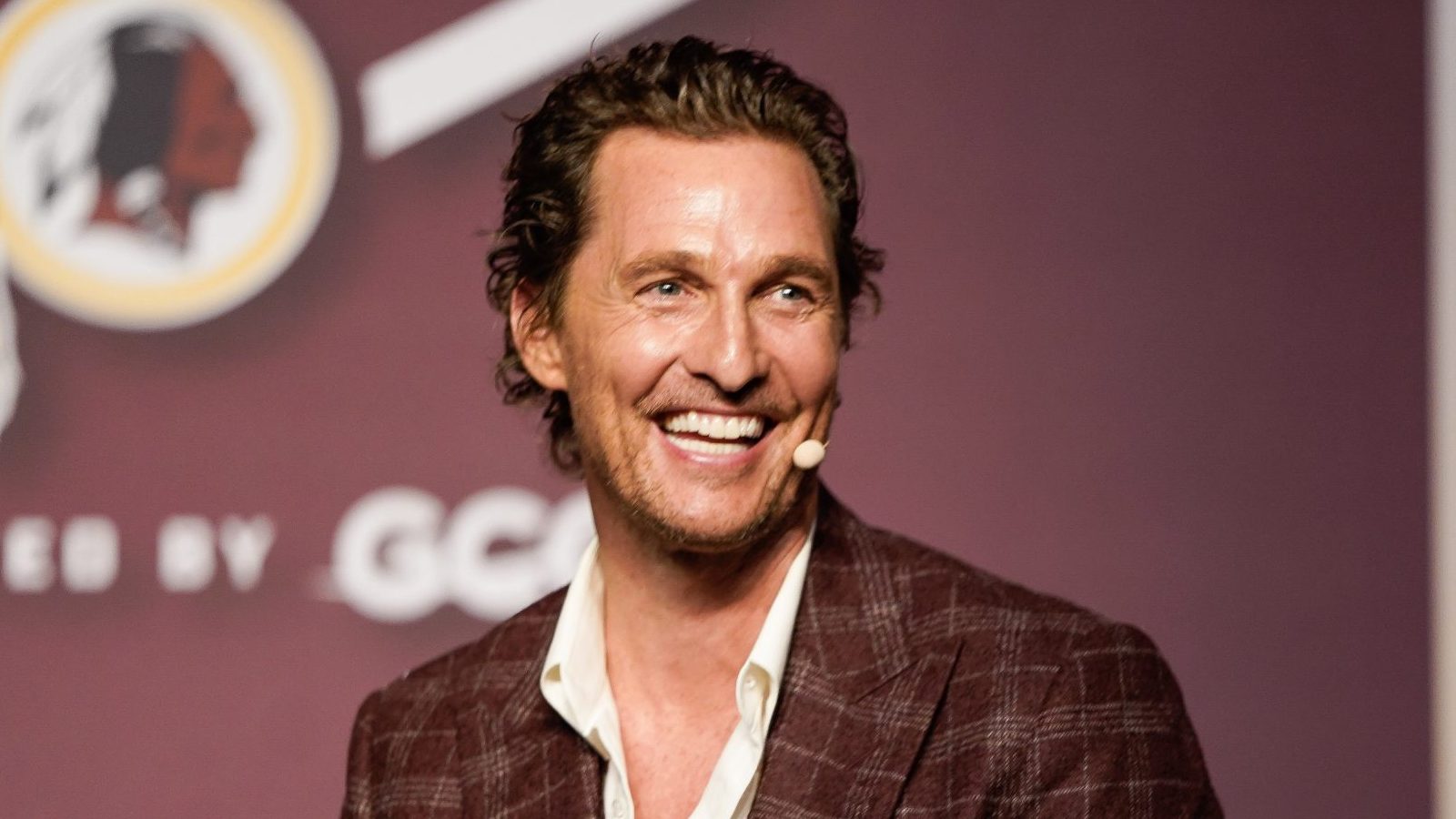 Matthew McConaughey at the press conference.
