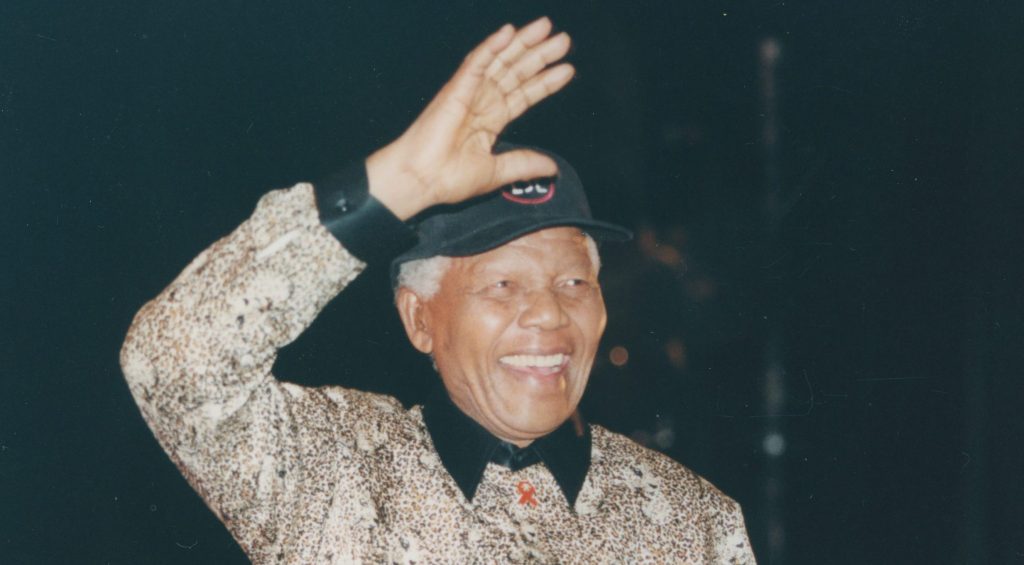 Nelson Mandela.