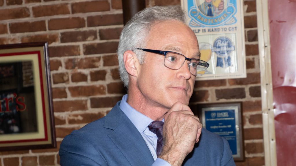 Scott Pelley at an event.