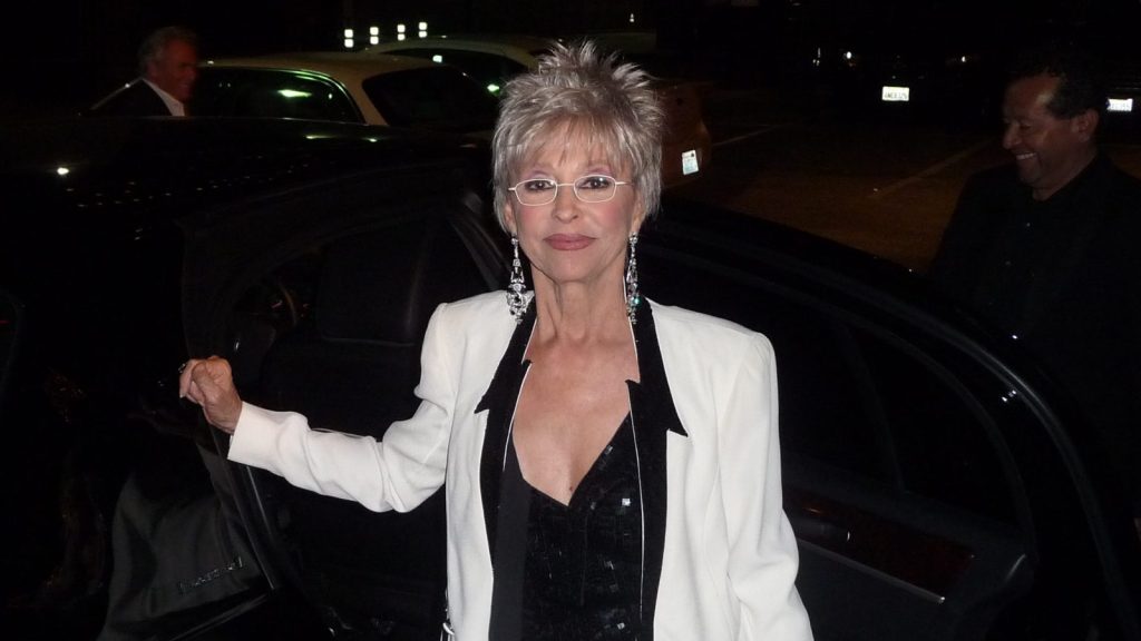 Rita Moreno at the red carpet event.
