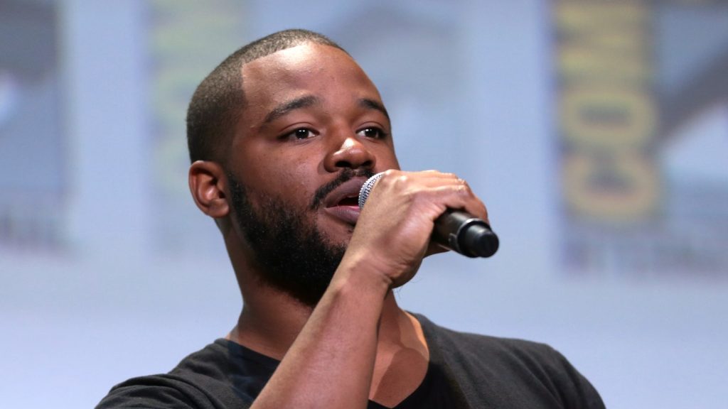 Ryan Coogler at the press conference.