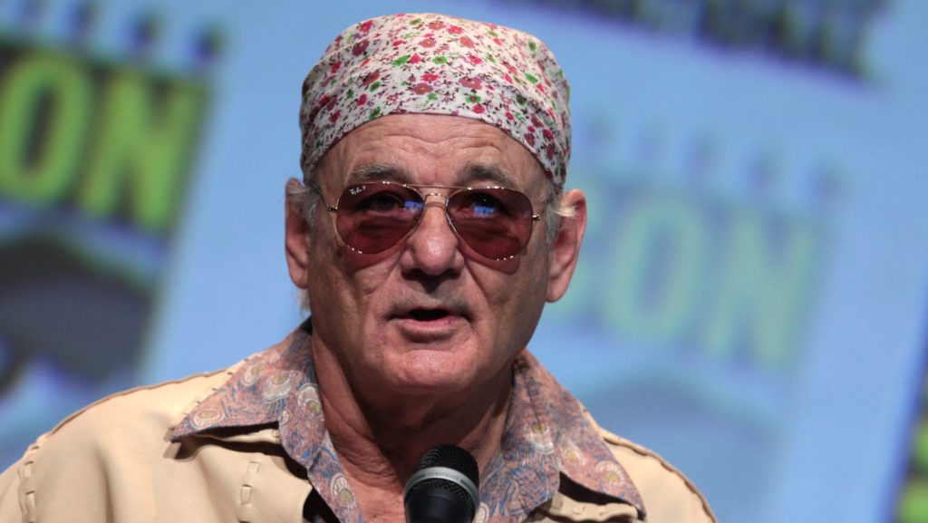 Bill Murray at the press conference.