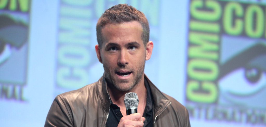 Ryan Reynolds at the press conference.