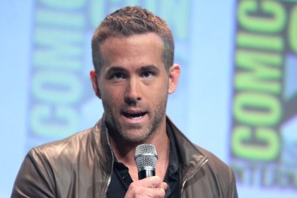 Ryan Reynolds at the press conference.