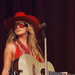Lainey Wilson at the concert.