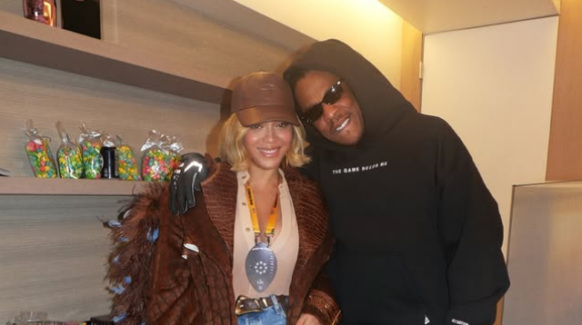 Beyonce and Jay-Z.