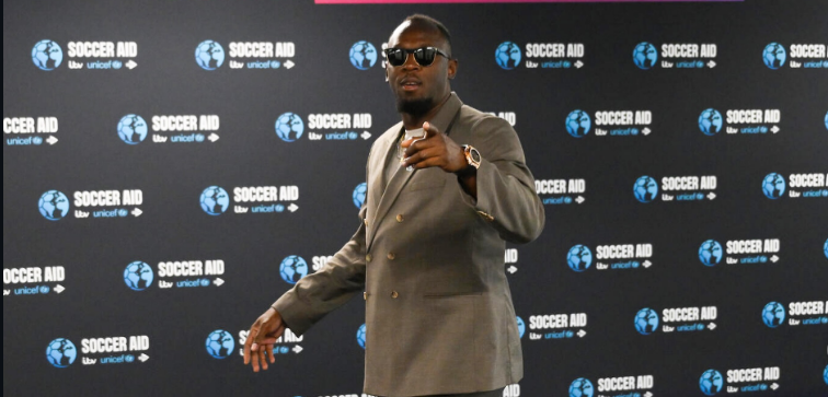 Usain Bolt at an event.