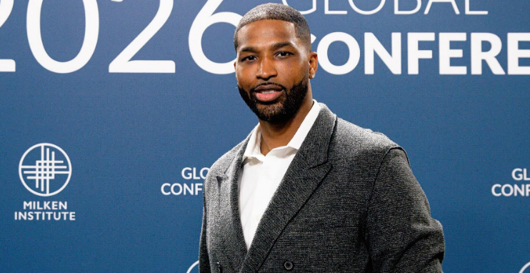Tristan Thompson at the press conference.