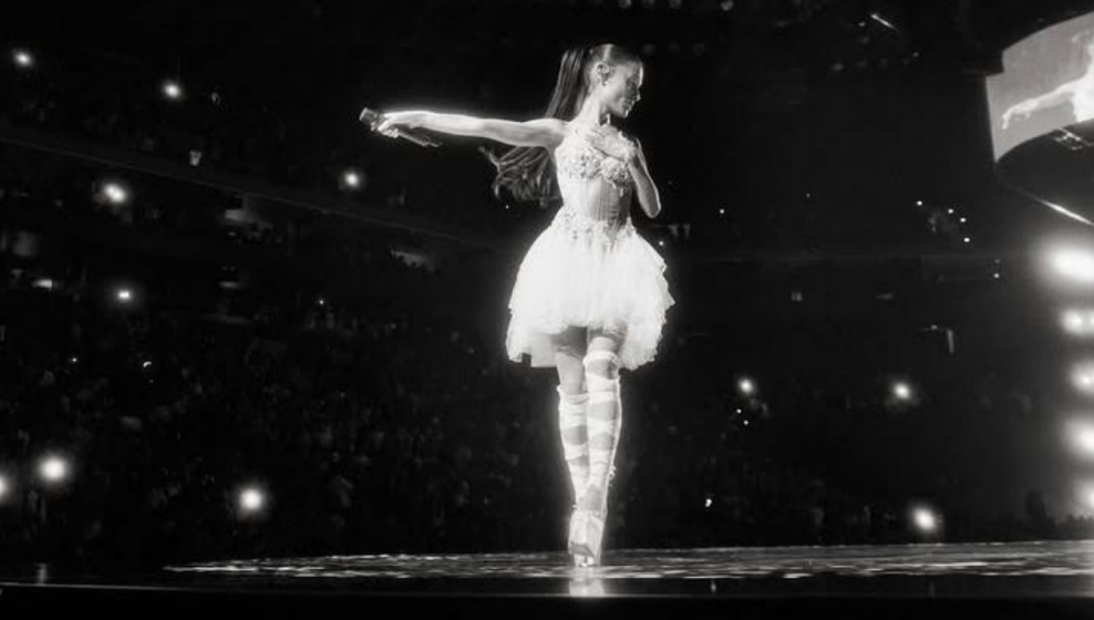 Ariana Grande at the concert.
