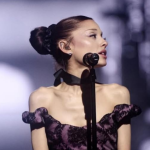 Ariana Grande at an event.