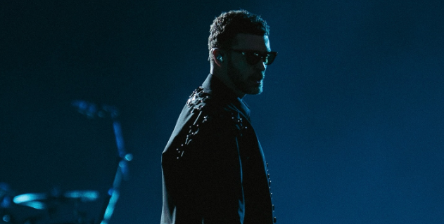 Justin Timberlake performing live.