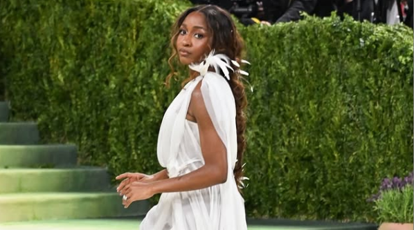 Ayo Edebiri at the Met Gala event.
