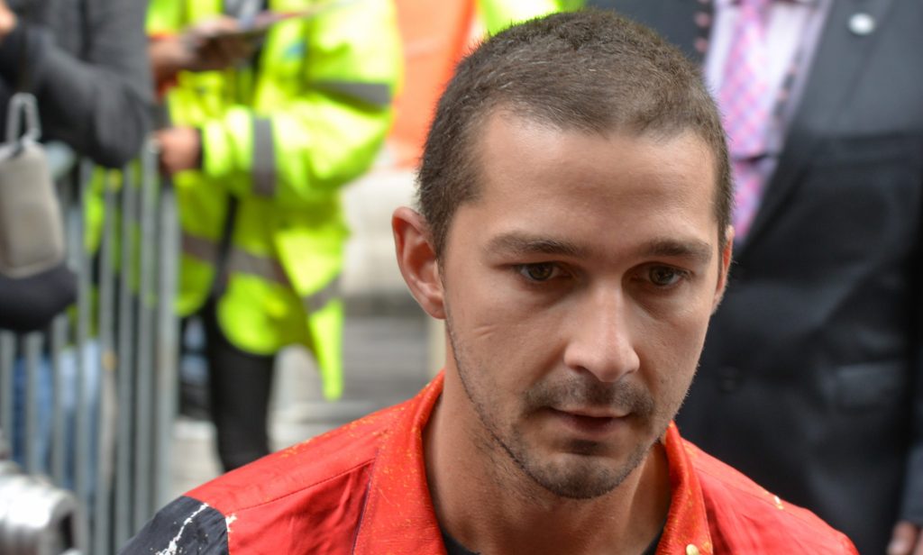 Shia LaBeouf at an event.