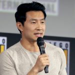 Simi Liu at the press conference.