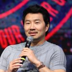 Simu Liu at a TV show.