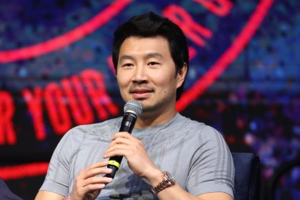 Simu Liu at a TV show.