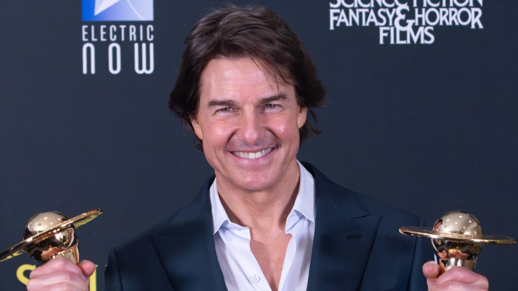 Tom Cruise at an award show.