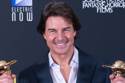 Tom Cruise at an award show.