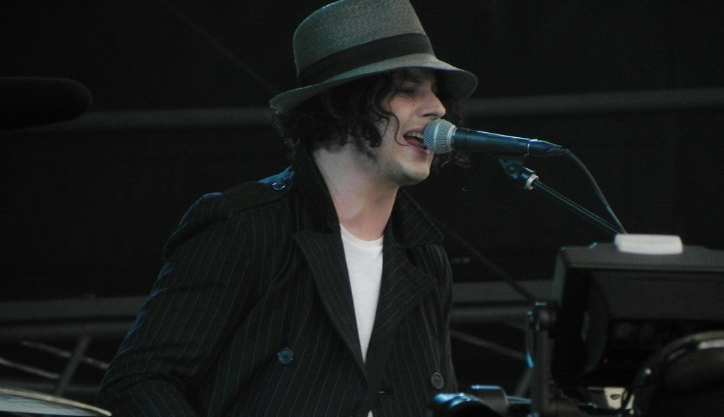 Jack White at the concert.