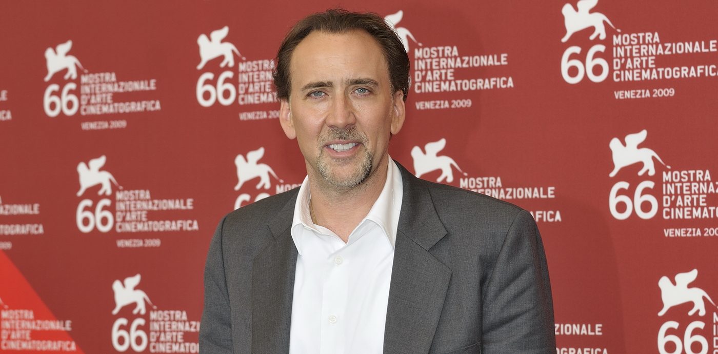 Nicolas Cage at an event.