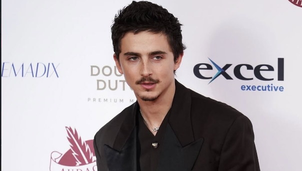Timothée Chalamet at an event.