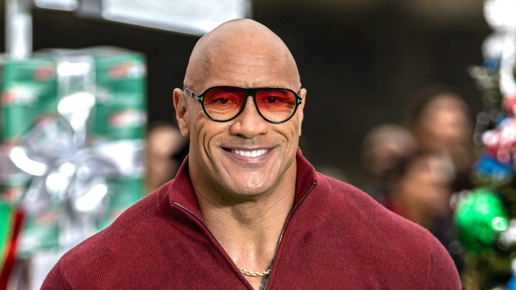 Dwayne Johnson at an event.