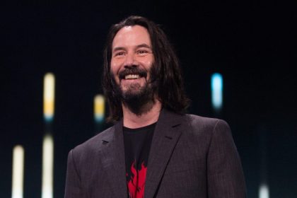 Keanu Reeves at an event.